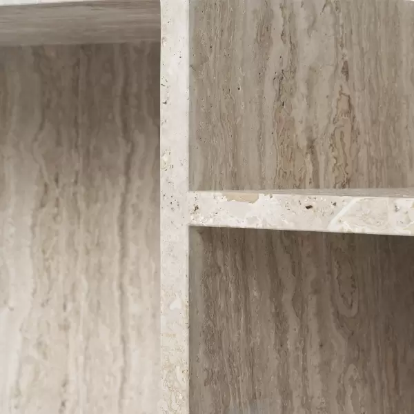ferm LIVING - Bord Travertin Distinct 