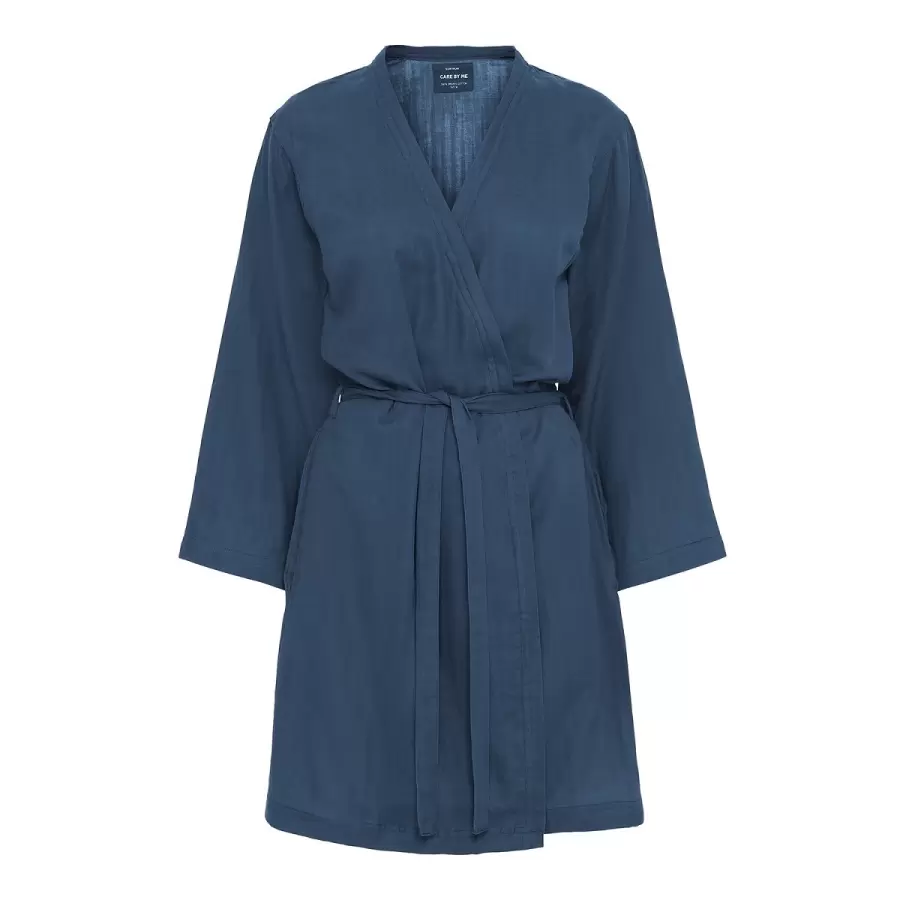 Care By Me - Vivienne Kimono, Midnight Blue 