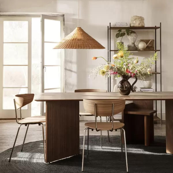 Ferm Living - Lampeskærm Dou Natur, Ø:68 - Hent selv