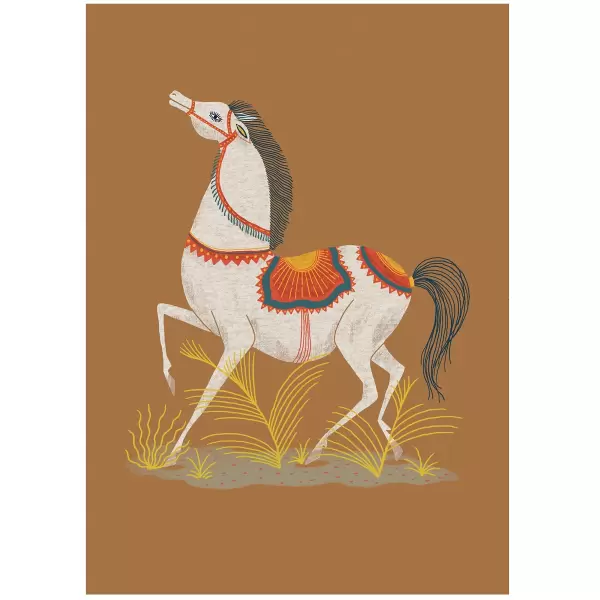 Aparte - Llew Mejia, Spanish Horse 50*70