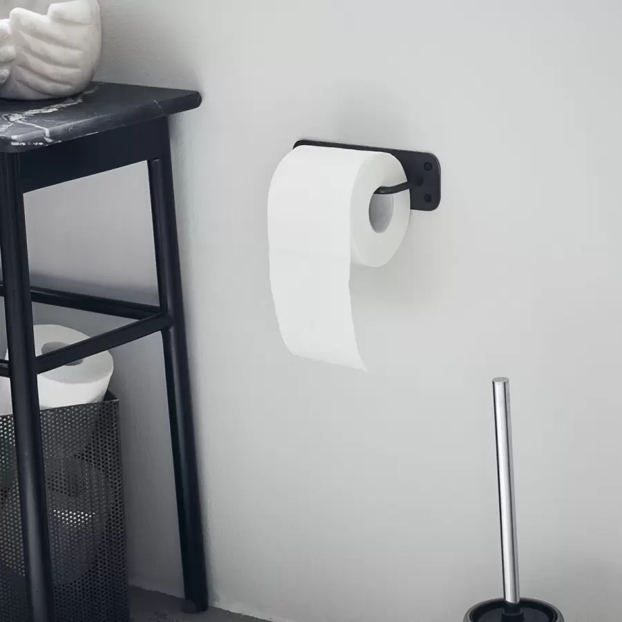 House Doctor - Toiletrulleholder Pati, Black antique