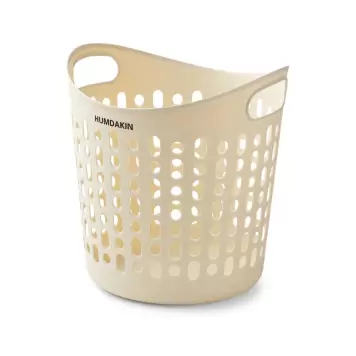 HUMDAKIN - Vasketøjskurv, Beige, Recyclable Plastic HUMDAKIN - Vasketøjskurv, Beige, Recyclable Plastic