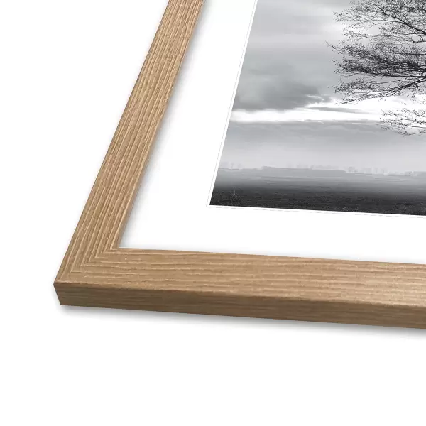INCADO - Solid Oak med glas,  A1 format - Hent selv 59,4x84,1 cm.