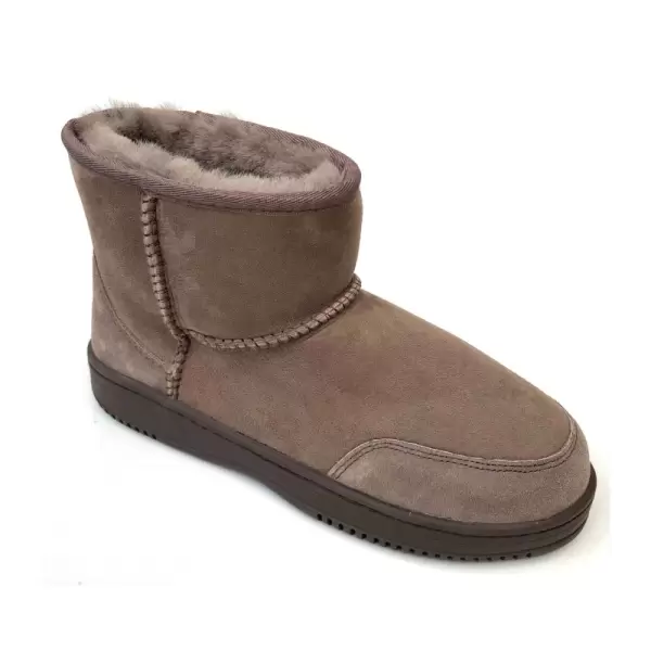 New Zealand Boots - Støvle ultrakort vinter, Taupe