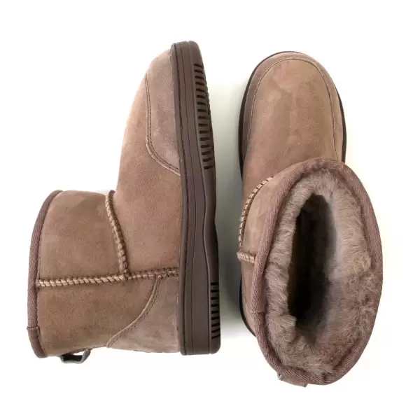 New Zealand Boots - Støvle ultrakort vinter, Taupe