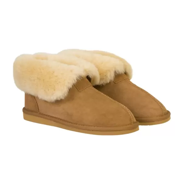 New Zealand Boots - Classic Slipper, Cognac