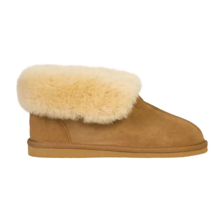 New Zealand Boots - Classic Slipper, Cognac