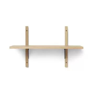 Ferm Living - Sector Desk Natur eg/Sort messing