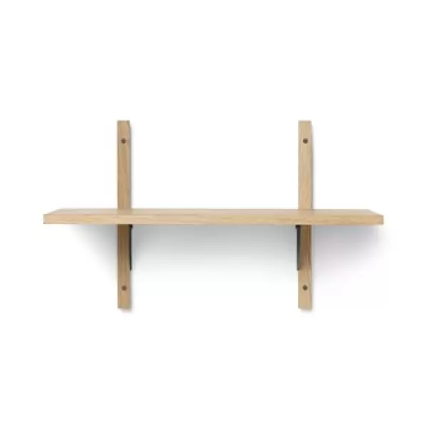 ferm LIVING - Sector Desk Natur eg/Sort messing