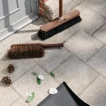 SAVON de Marseille - Støvekost Asketræ/Naturfibre