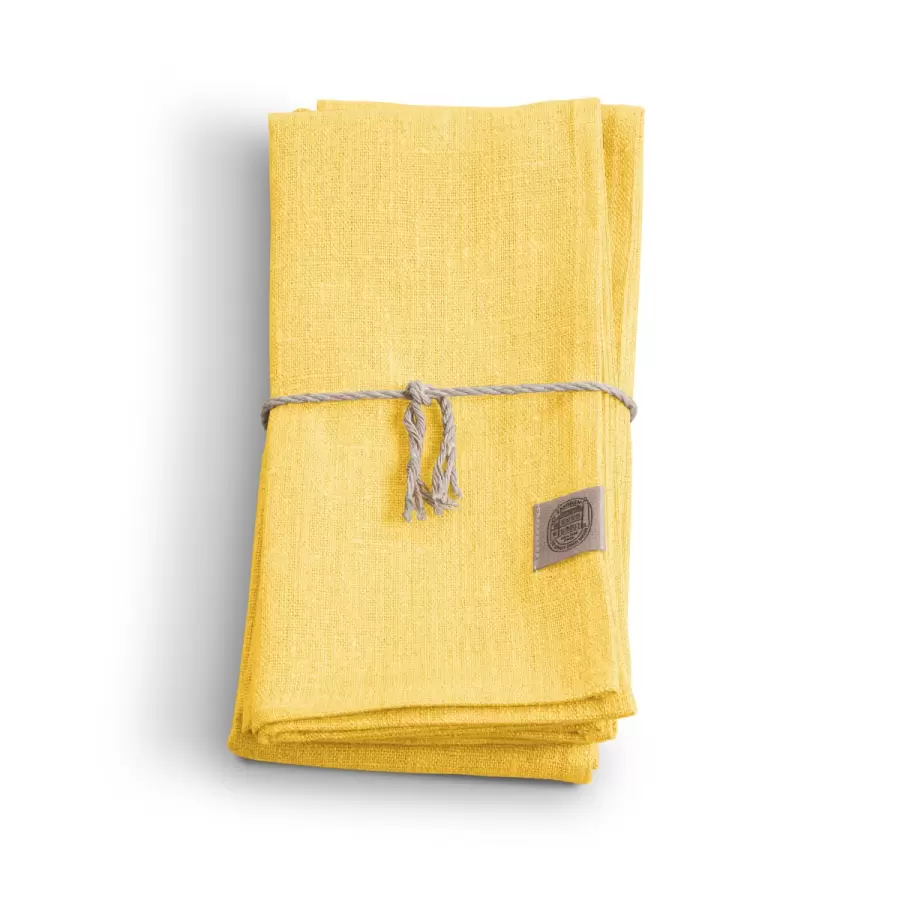 Lovely Linen - 4 stk.Hørservietter i sampak, Classic - vælg farve