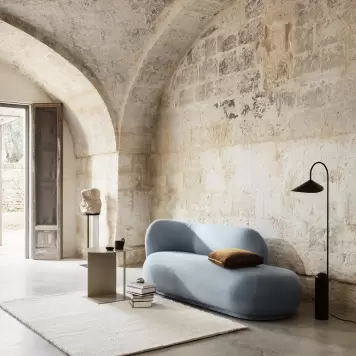Ferm Living - Arum Gulvlampe, Sort - Hent selv