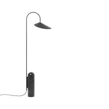 Ferm Living - Arum Gulvlampe, Sort - Hent selv Ferm Living - Arum Gulvlampe, Sort - Hent selv