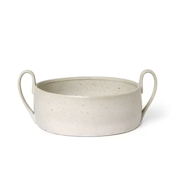 ferm LIVING - Flow Centrepiece, Offwhite Speckle