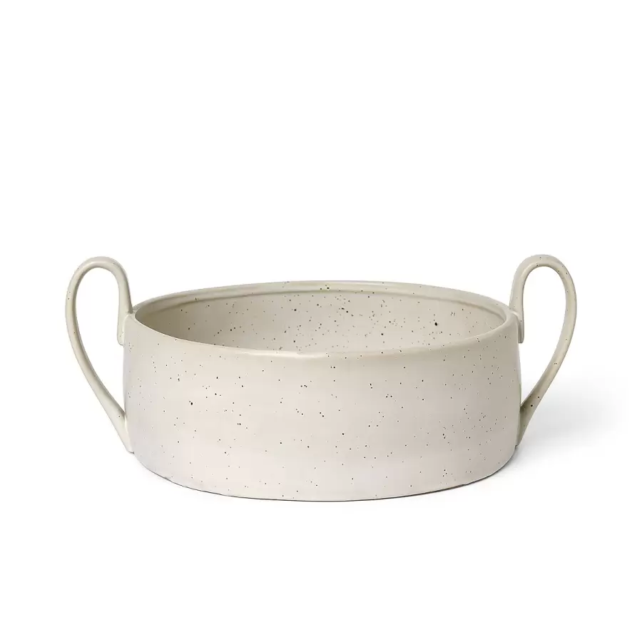 ferm LIVING - Flow Centrepiece, Offwhite Speckle