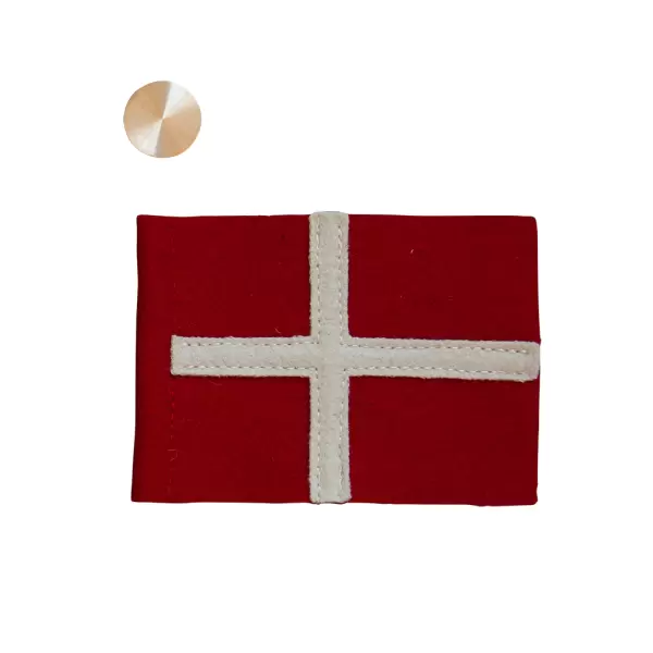 55 North - Dannebrogsflag - tilbehør til High Light Messing, H:36