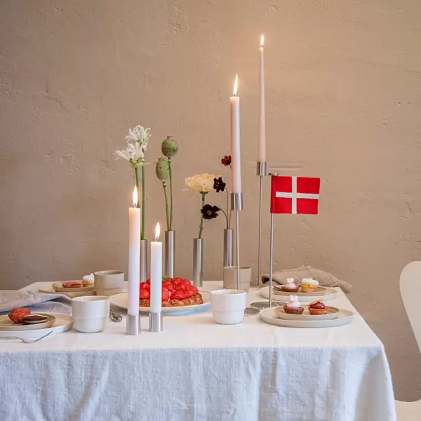 55 North - Dannebrogsflag tilbehør til High Light Rustfrit Stål, H:36