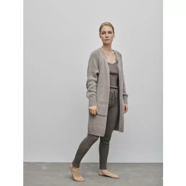 Care By Me - Cardigan Esther, Dark sand