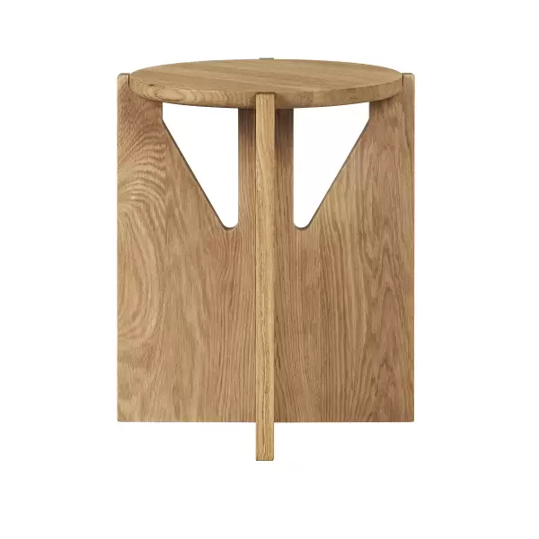 Kristina Dam - Stool taburet, Mørkolieret eg