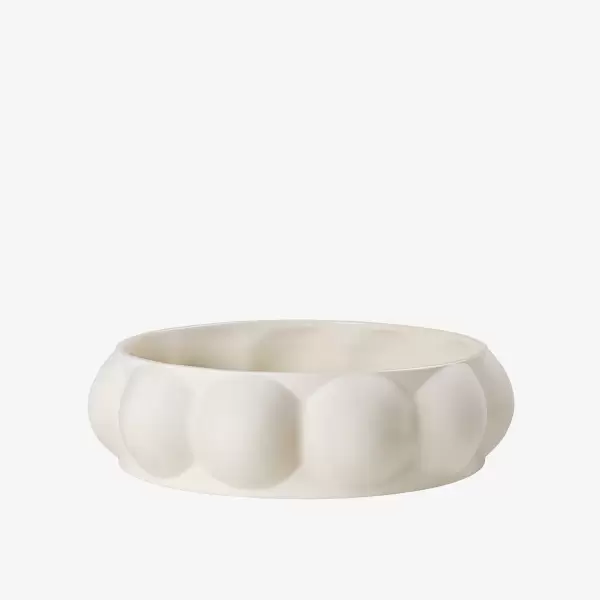 Louise Roe - Ceramic Balloon Tray #07, Raw White