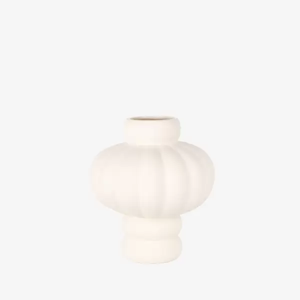 Louise Roe - Ceramic Balloon Vase #02, Raw White