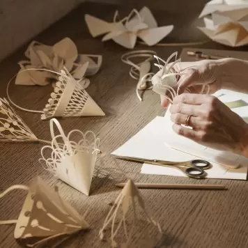 Ferm Living - Kræmmerhuse Christmas, 3 stk.