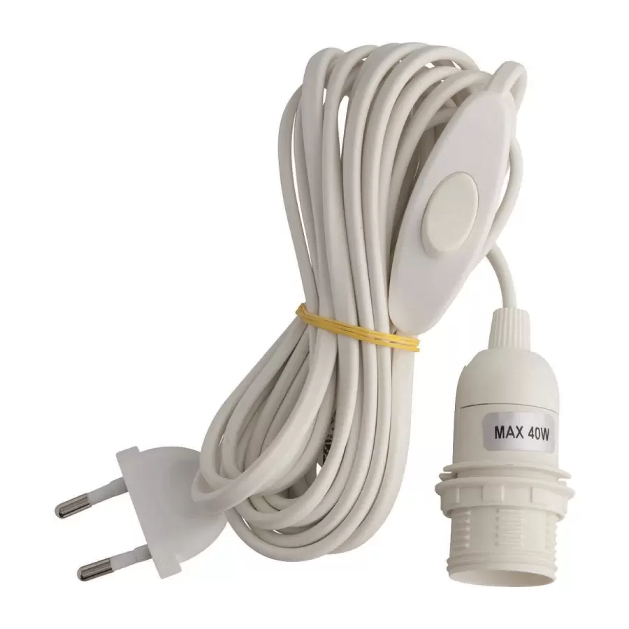 BUNGALOW - Electric cord white