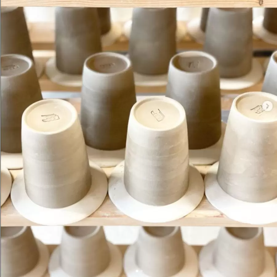 Bornholms Keramikfabrik - Ø-koppen Høj - fl. farver