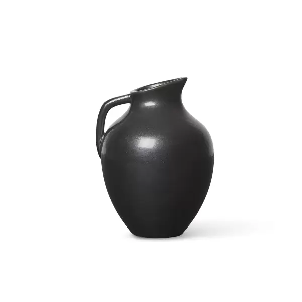 ferm LIVING - Ary Minivase Charcoal, Ø:7*10