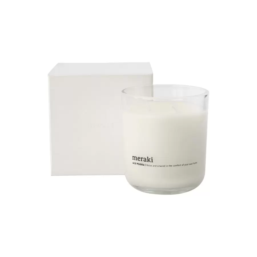 meraki - Gaveæske duftlys, Wild Meadow 60timer