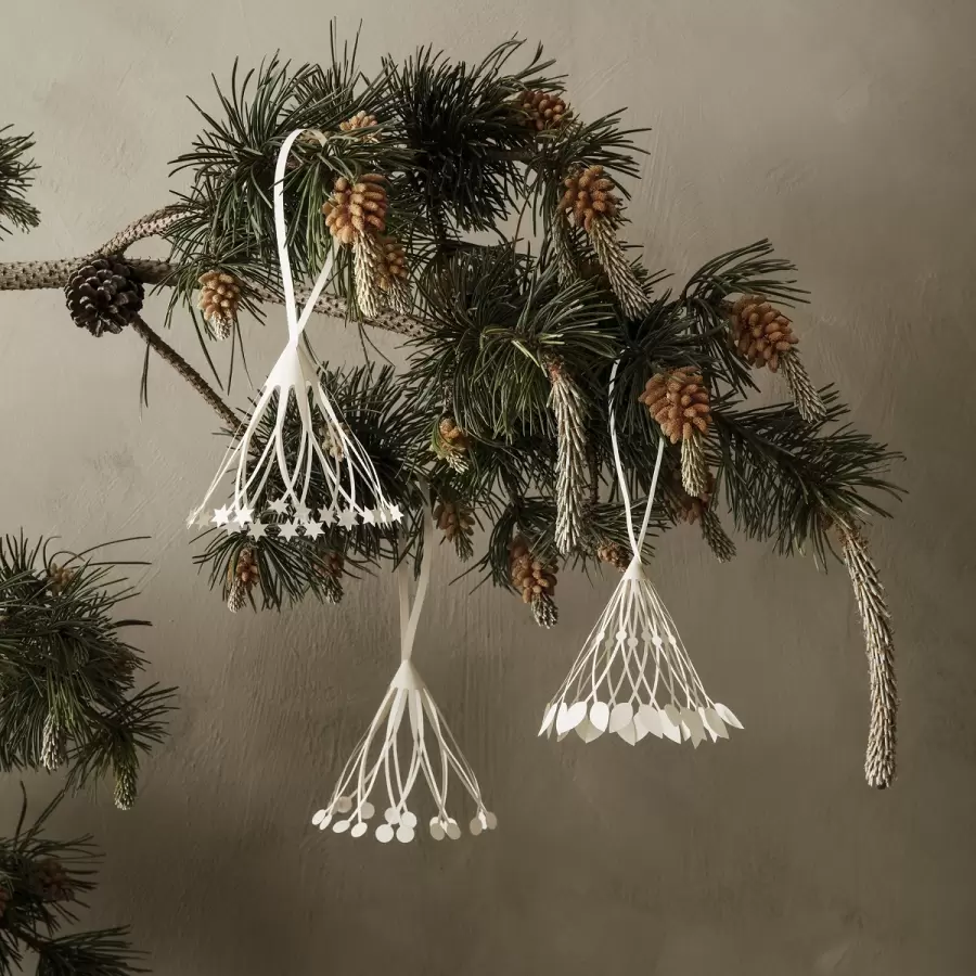 ferm LIVING - Kvaste Christmas, 3 stk.