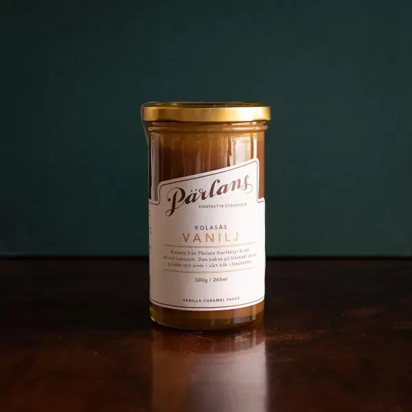 Pärlans - Håndlavet karamelsauce, Vanilje