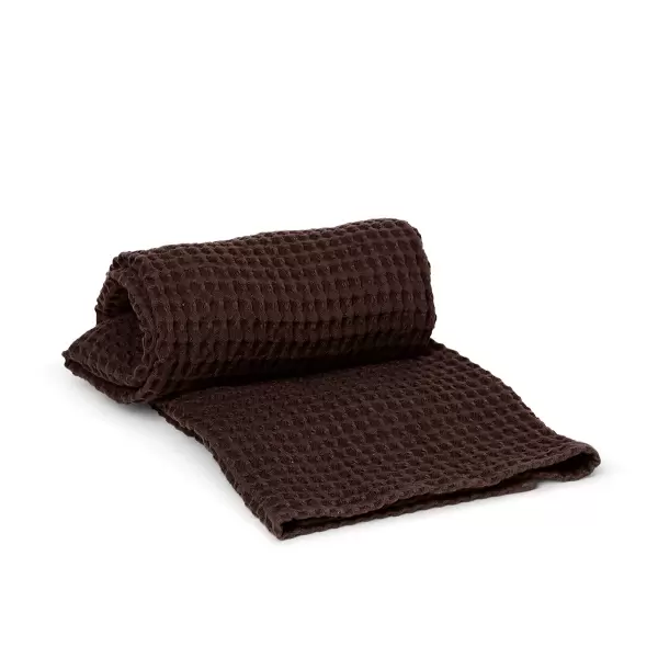 ferm LIVING - Økologisk Badehåndklæde, Chocolate
