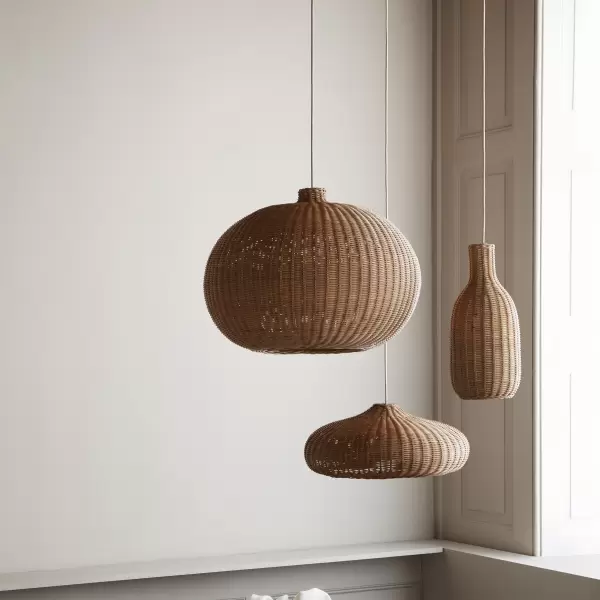 ferm LIVING - Lampeskærm Braided Belly