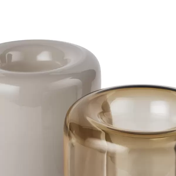 Kristina Dam - Opal Vase L, Beige - Ø:14*20