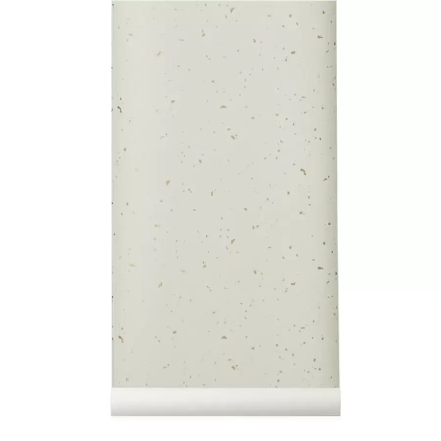 ferm LIVING - Tapet Confetti, Off-white