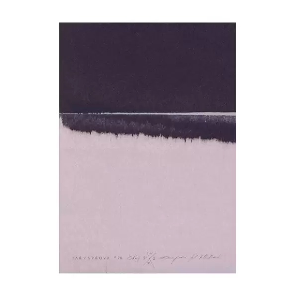 Michael Chang - Plakat Farveprøve #70, A2 - uden ramme