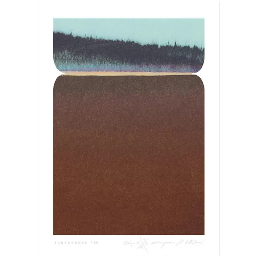 Michael Chang - Plakat Farveprøve #80, 50*70 - uden ramme