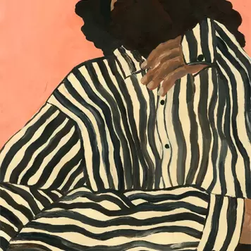 The Poster Club - Hanna Peterson, Serene Stripes 30*40 The Poster Club - Hanna Peterson, Serene Stripes 30*40