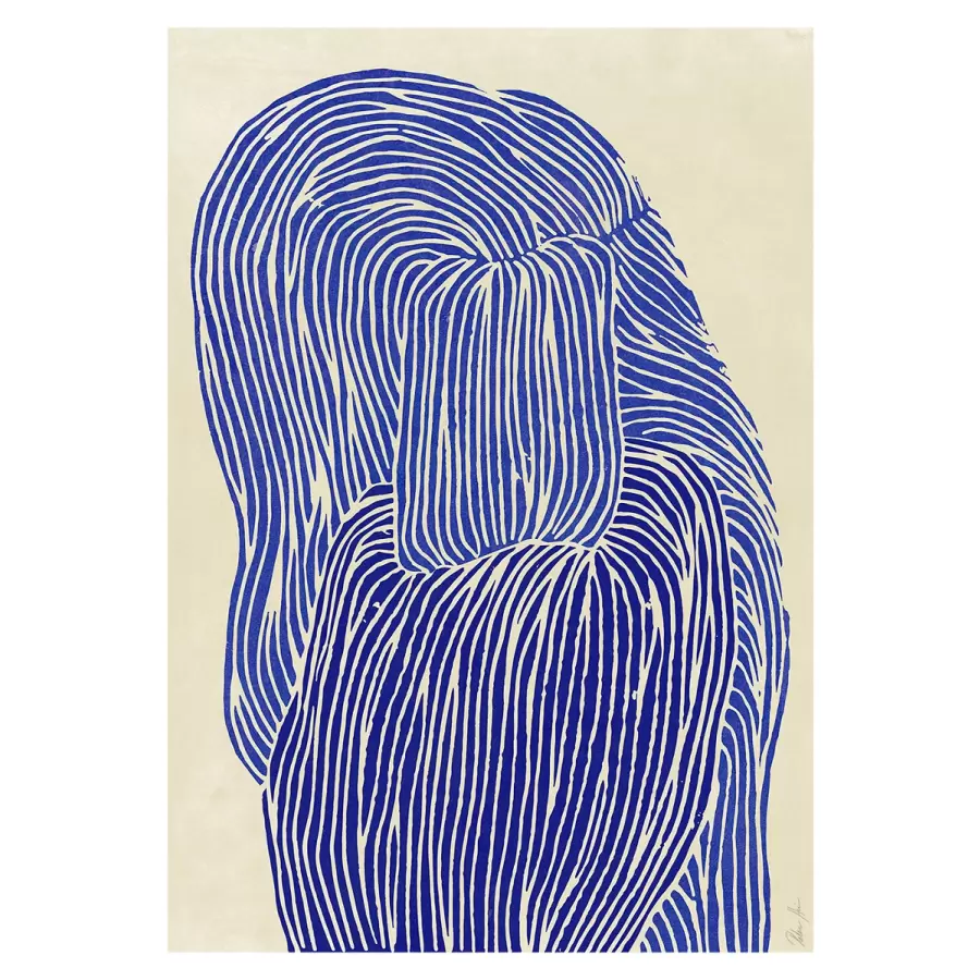 The Poster Club - Rebecca Hein, Deep Blue 70*100