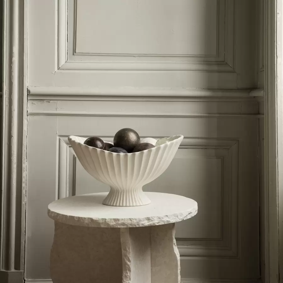 ferm LIVING - Fountain Centrepiece Off-white