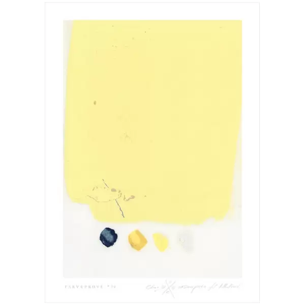 Michael Chang - Plakat Farveprøve #74, 50*70 - uden ramme
