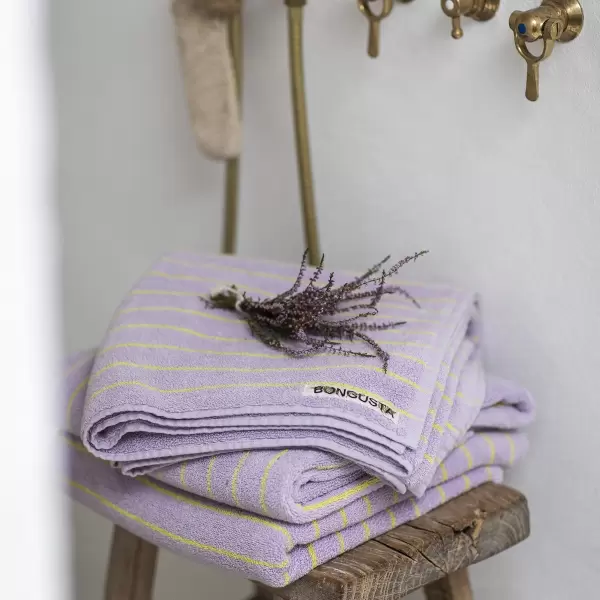 Bongusta - Håndklæder stribede, Naram, 50*80 - vælg farve