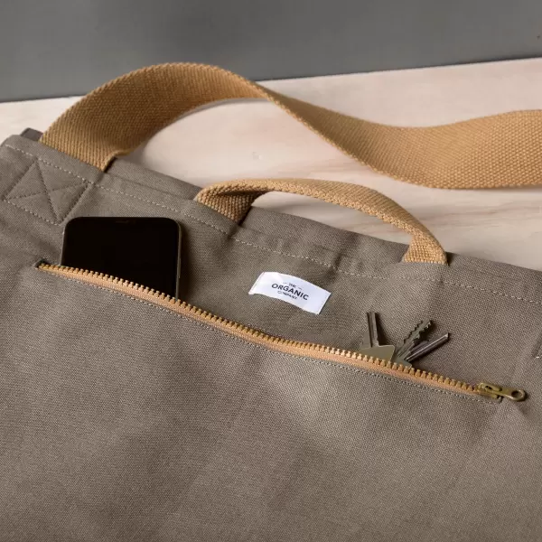 The Organic Company - Murakami Big Shoulder Bag, Clay/Khaki