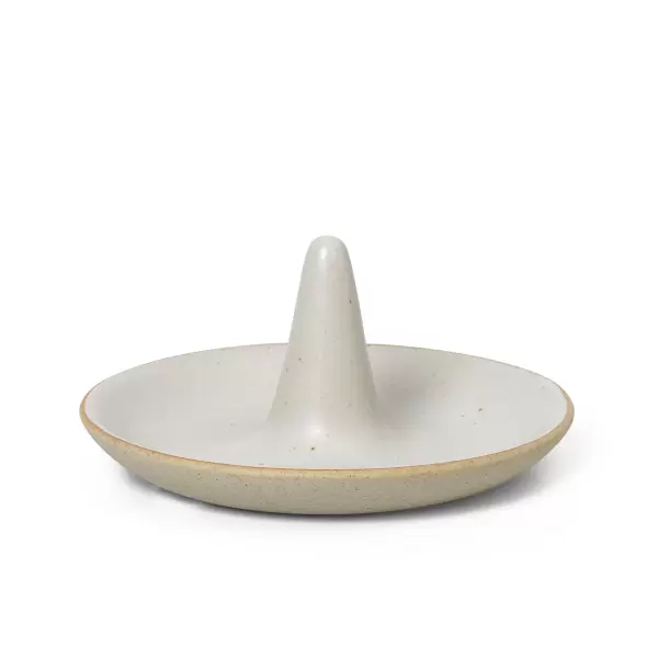ferm LIVING - Ringholder Cone, Offwhite Speckle