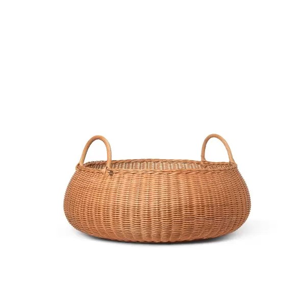 ferm LIVING - Braided Basket, Low