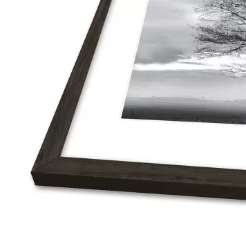 INCADO - Solid Røget eg med glas, A3 INCADO - Solid Røget eg med glas, A3