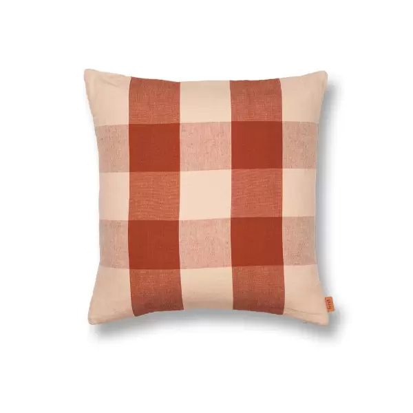 ferm LIVING - Grand Cushion 50*50 - Rose/Rust