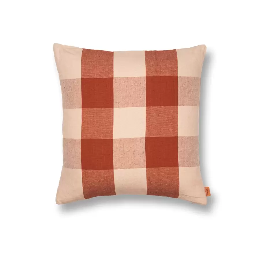 ferm LIVING - Grand Cushion 50*50 - Rose/Rust