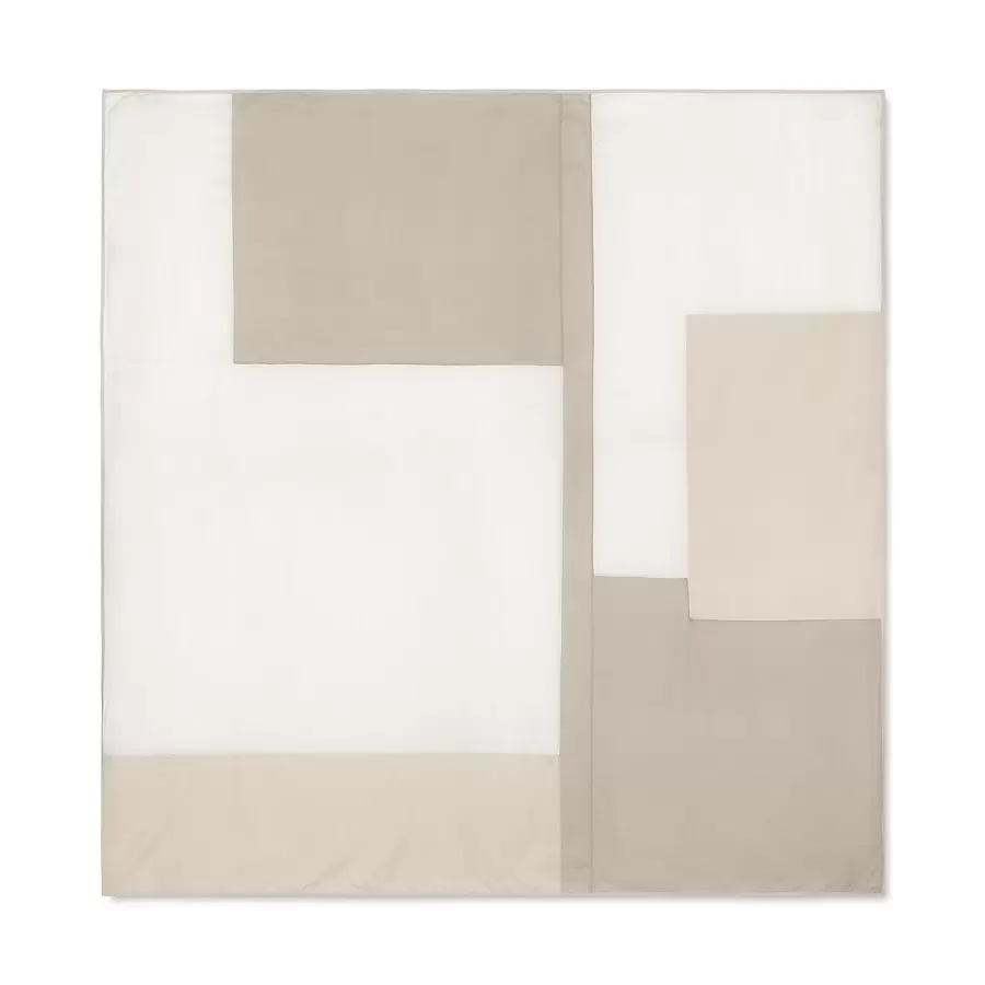 ferm LIVING - Sengetæppe Part, Off-white 250*250